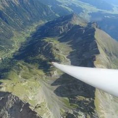 Flugwegposition um 13:15:33: Aufgenommen in der Nähe von Gemeinde Mariapfarr, Österreich in 3020 Meter